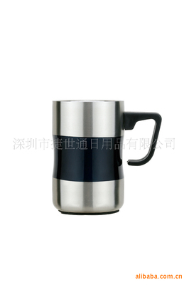 安全耐用的雙層304不銹鋼口杯 工廠(chǎng)直供350ml，品質(zhì)由檢測(cè)認(rèn)證